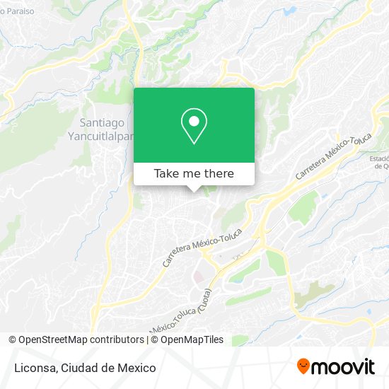 Mapa de Liconsa