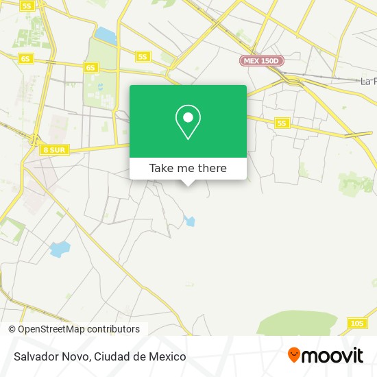 Mapa de Salvador Novo