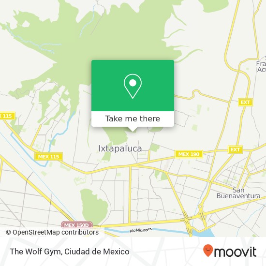 The Wolf Gym, Calle 1 La Magdalena map