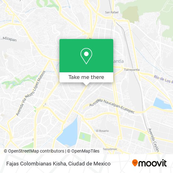 Fajas Colombianas Kisha map