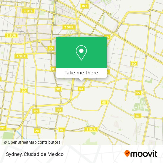 Sydney map