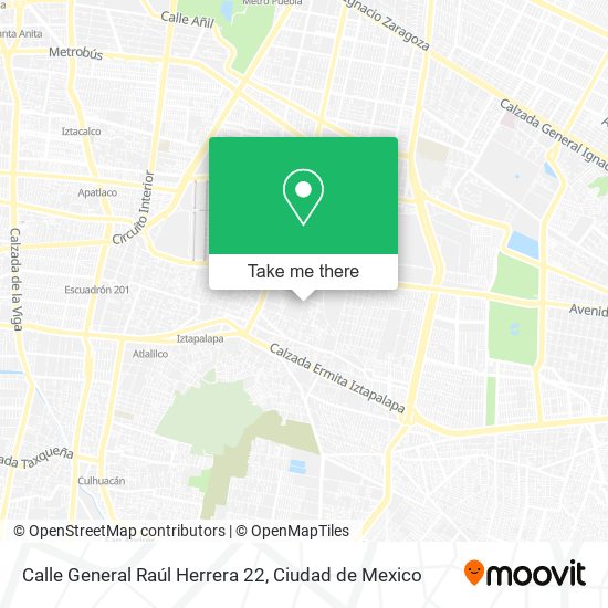 Calle General Raúl Herrera 22 map