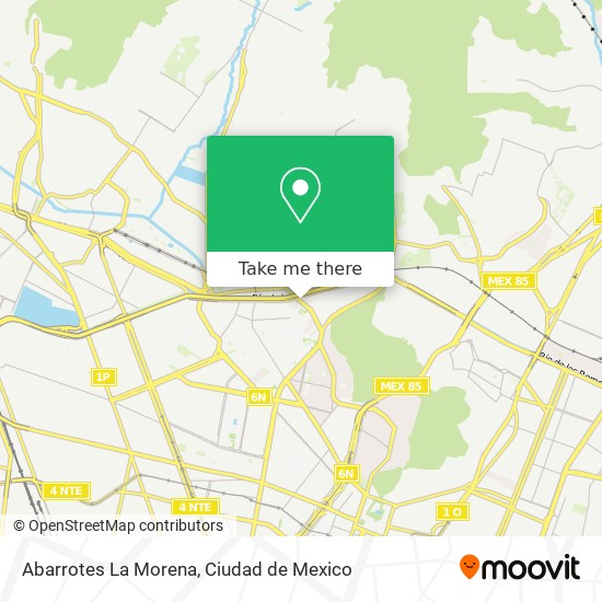 Abarrotes La Morena map