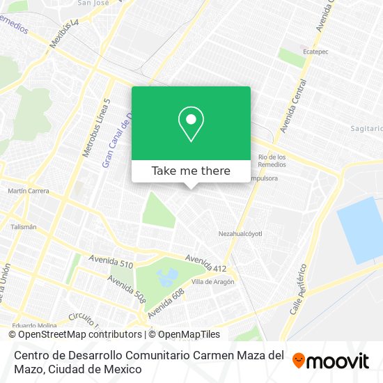 Centro de Desarrollo Comunitario Carmen Maza del Mazo map