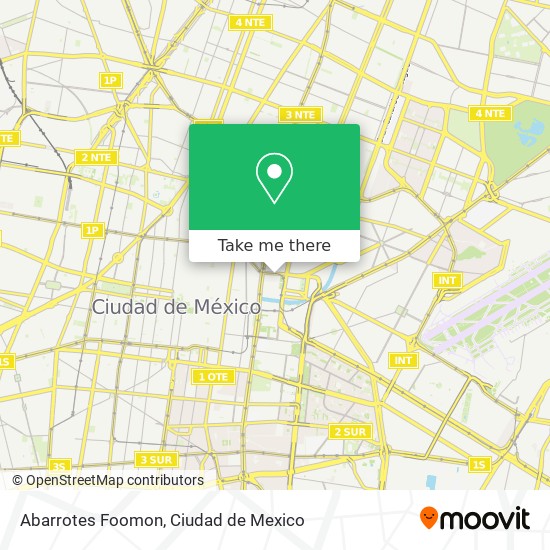 Abarrotes Foomon map