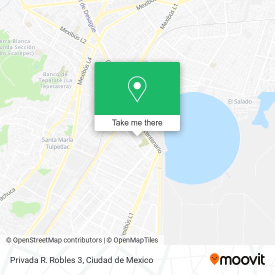 Privada R. Robles 3 map