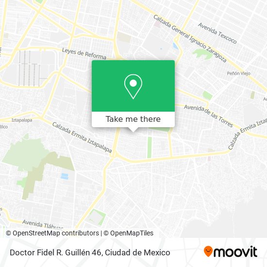 Doctor Fidel R. Guillén 46 map