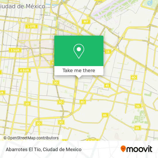 Abarrotes El Tío map