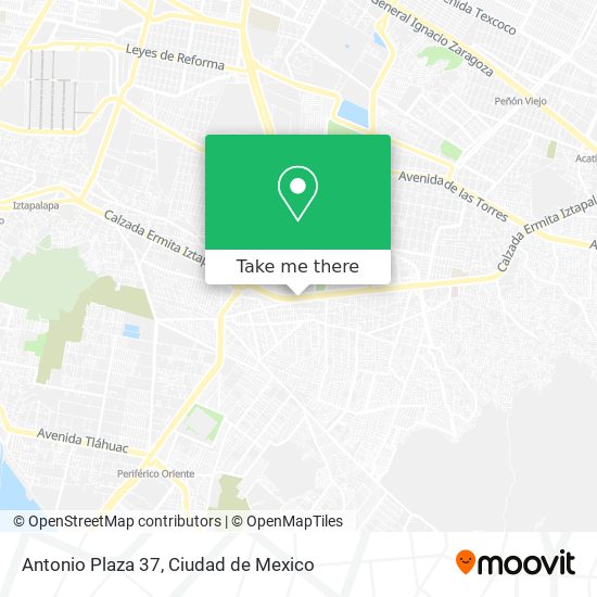 Antonio Plaza 37 map