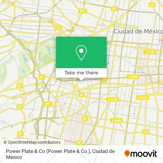 Mapa de Power Plate & Co (Power Plate & Co.)