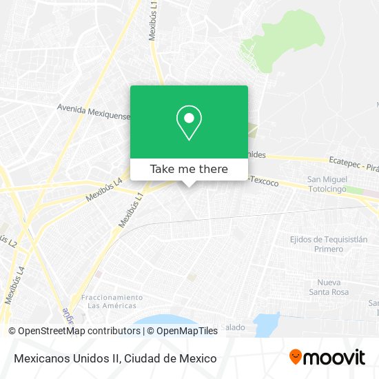 Mexicanos Unidos II map