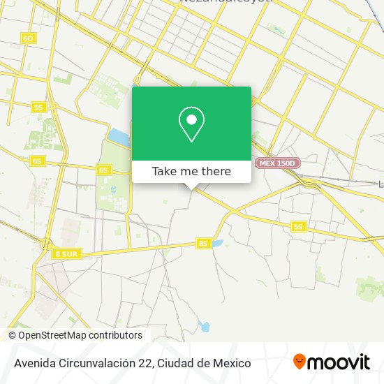 Mapa de Avenida Circunvalación 22