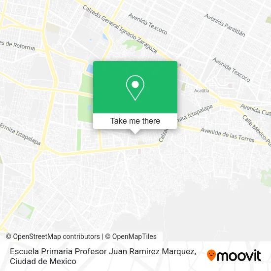 Escuela Primaria Profesor Juan Ramirez Marquez map