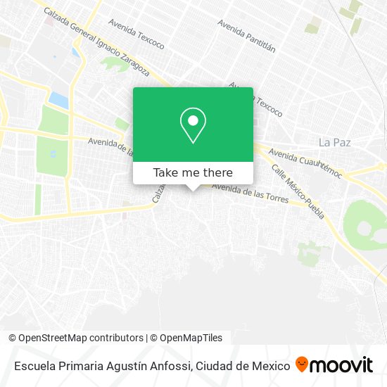Escuela Primaria Agustín Anfossi map