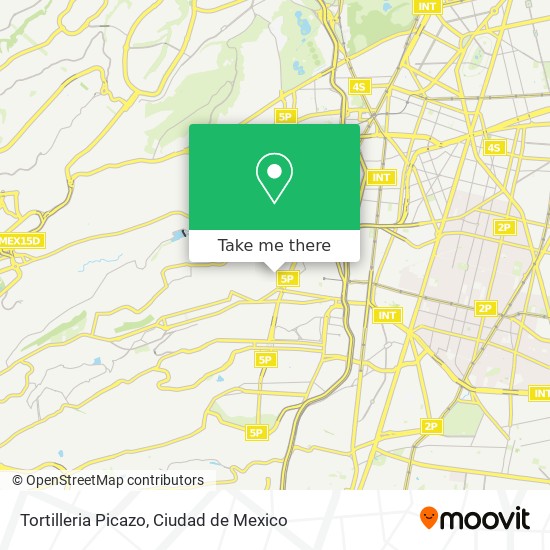 Mapa de Tortilleria Picazo