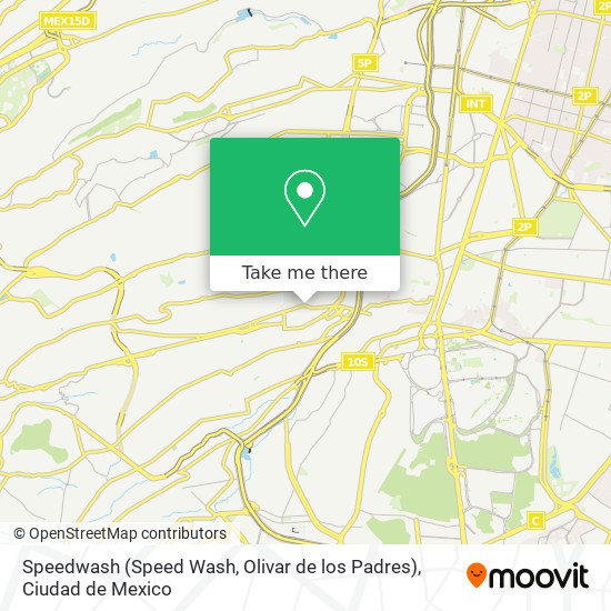 Speedwash (Speed Wash, Olivar de los Padres) map