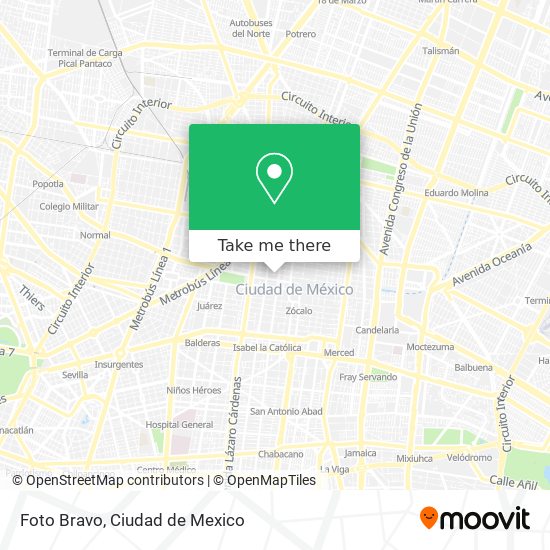 Foto Bravo map