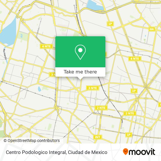 Centro Podologico Integral map