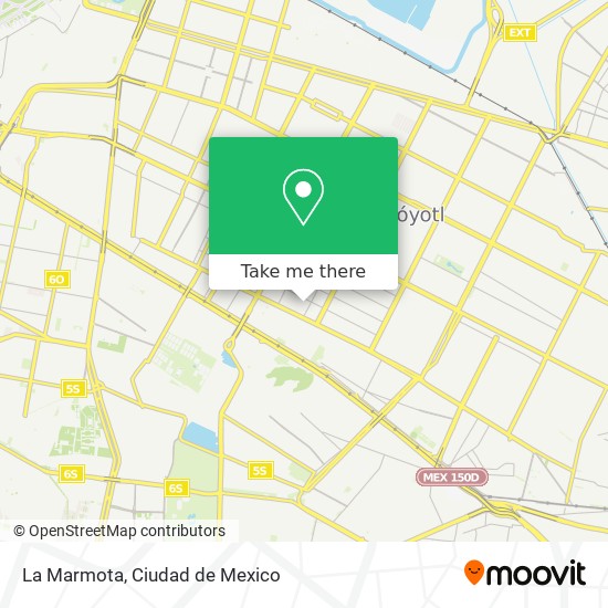 La Marmota map