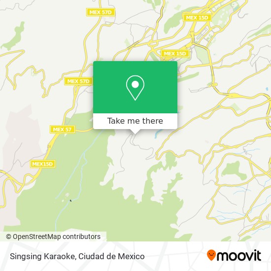 Singsing Karaoke map