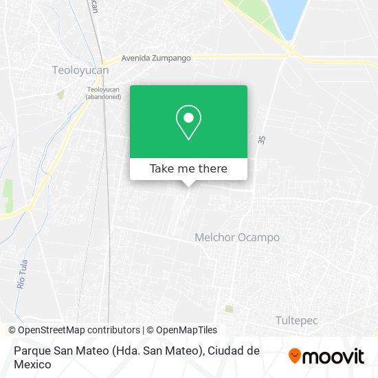 Mapa de Parque San Mateo (Hda. San Mateo)