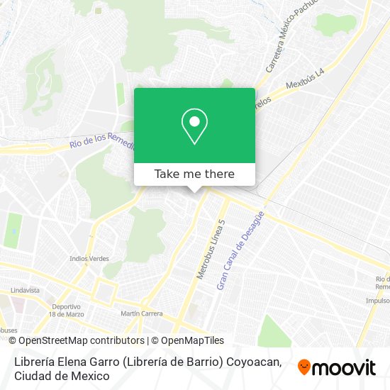 Librería Elena Garro (Librería de Barrio) Coyoacan map