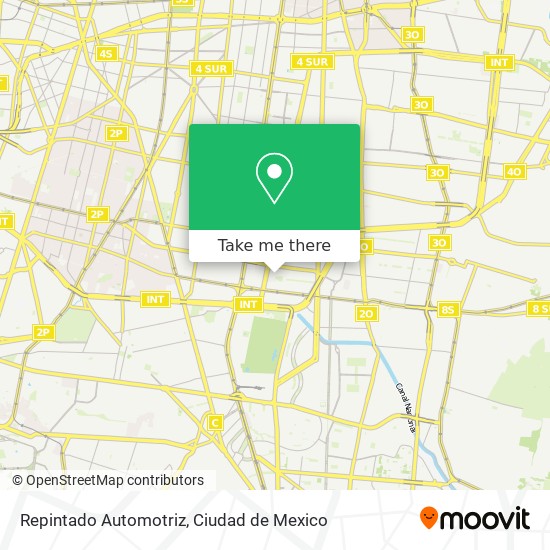 Repintado Automotriz map