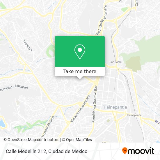 Calle Medellín 212 map