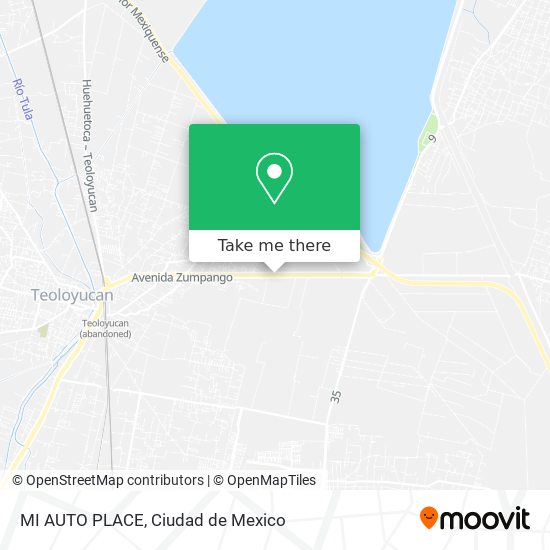 How to get to MI AUTO PLACE in Coyotepec by Bus?