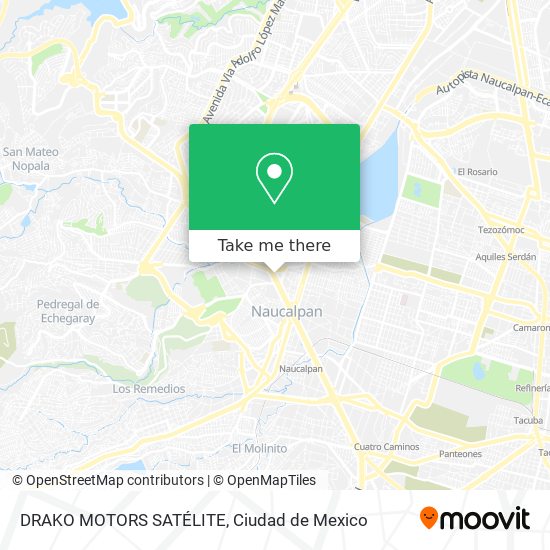 DRAKO MOTORS SATÉLITE map
