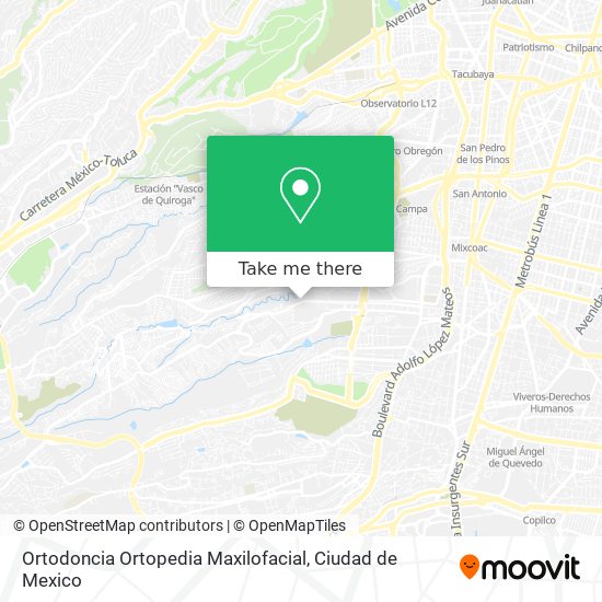 Mapa de Ortodoncia Ortopedia Maxilofacial