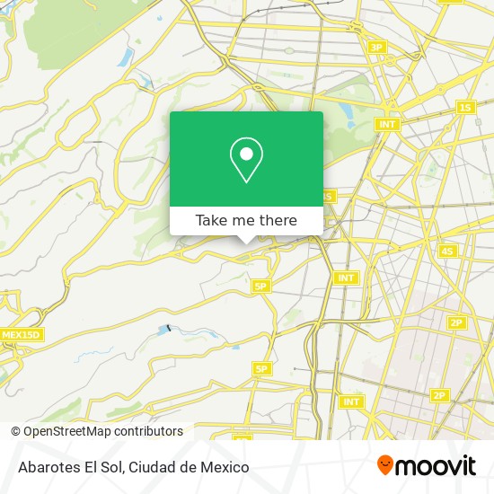 Abarotes El Sol map