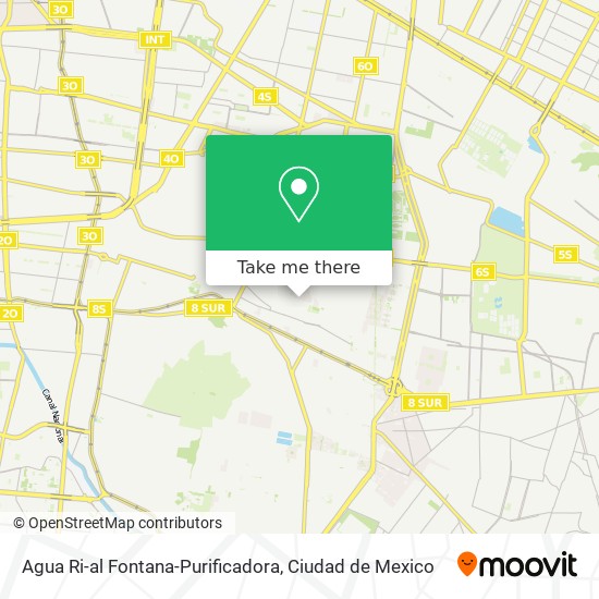 Agua Ri-al Fontana-Purificadora map
