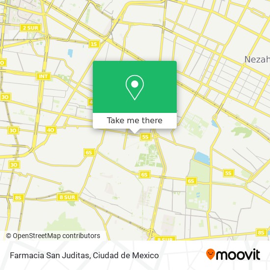 Farmacia San Juditas map