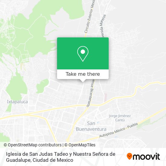 Iglesia de San Judas Tadeo y Nuestra Señora de Guadalupe map