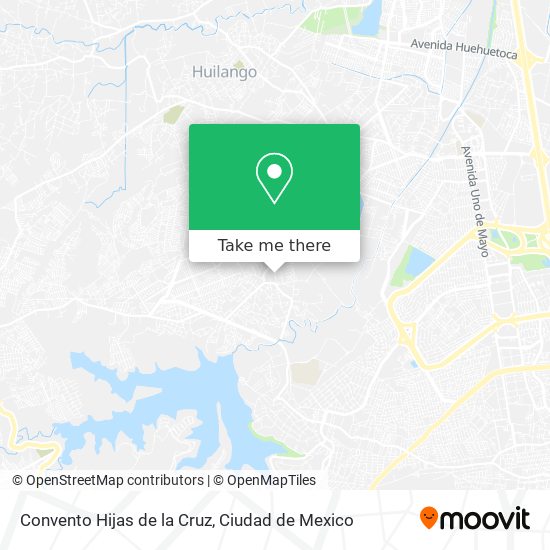Convento Hijas de la Cruz map