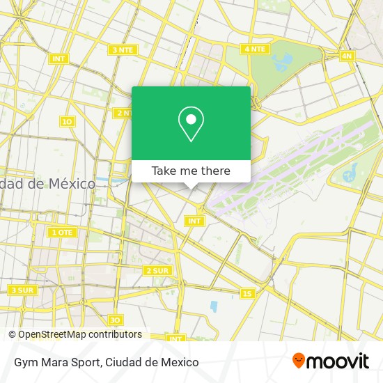 Gym Mara Sport map