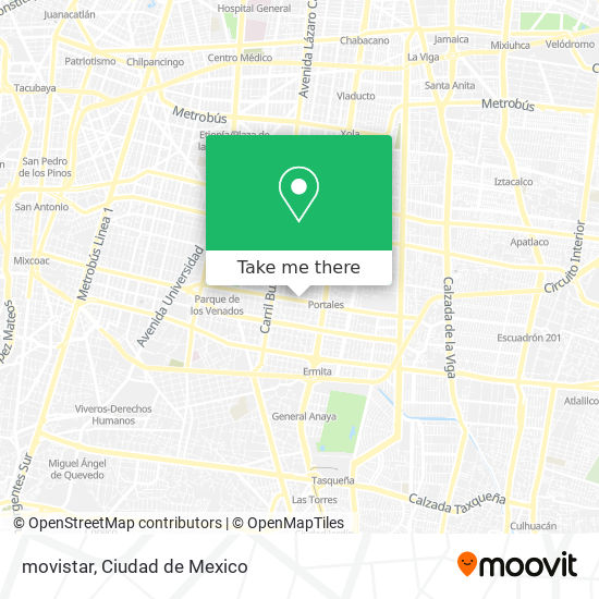 movistar map