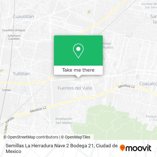 Semillas La Herradura Nave 2 Bodega 21 map