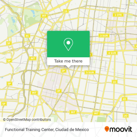 Functional Training Center map