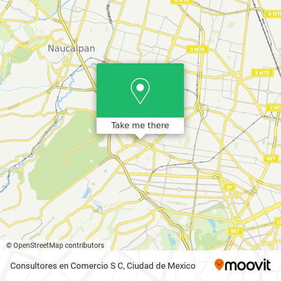 Consultores en Comercio S C map