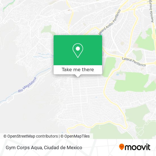 Mapa de Gym Corps Aqua