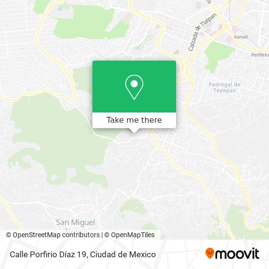 Mapa de Calle Porfirio Díaz 19