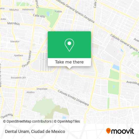 Dental Unam map