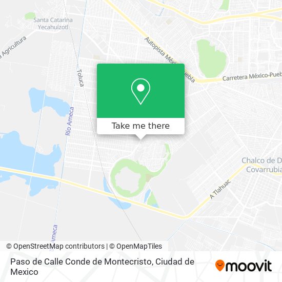 Mapa de Paso de Calle Conde de Montecristo