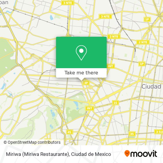 Miriwa (Miriwa Restaurante) map