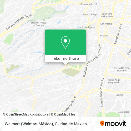 Walmart (Walmart México) map