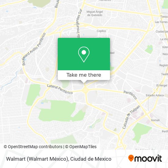 Mapa de Walmart (Walmart México)