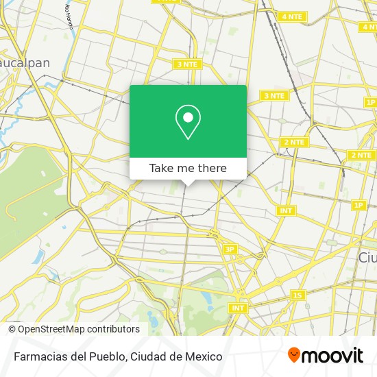 Mapa de Farmacias del Pueblo