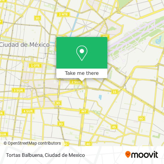 Tortas Balbuena map